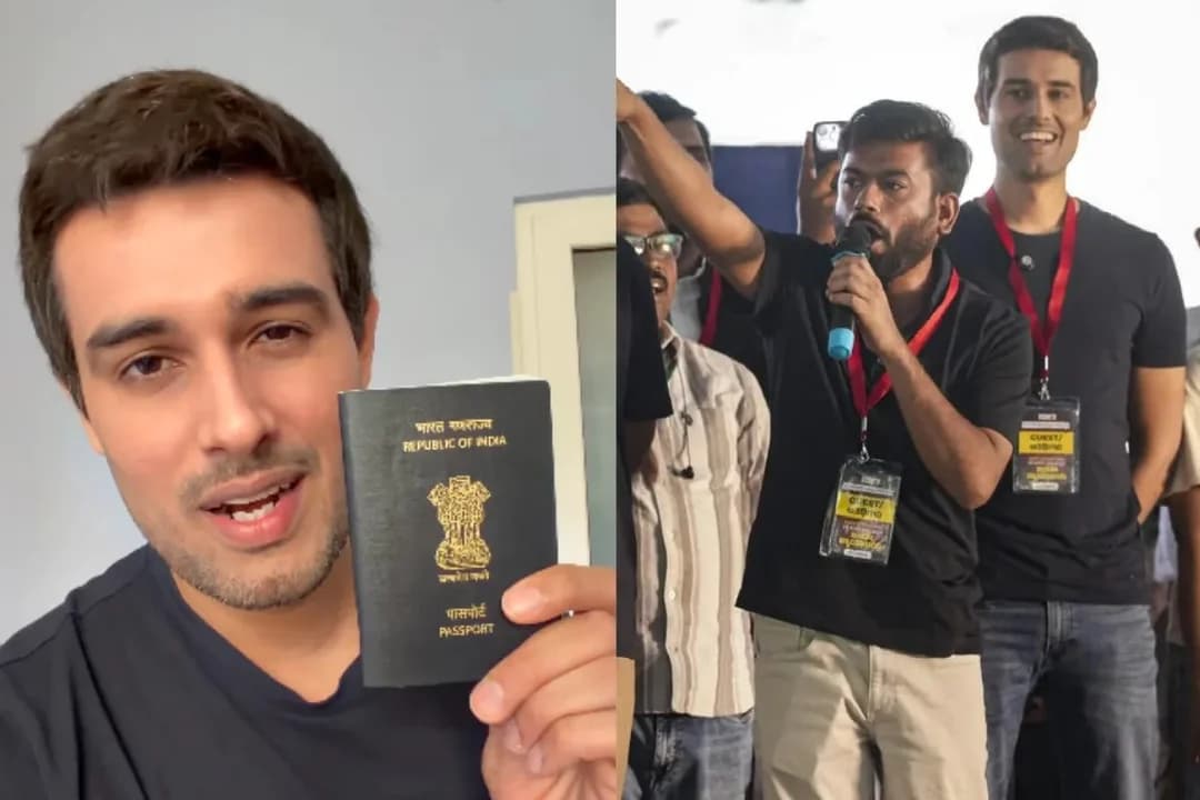 दिल्ली में ध्रुव राठी को घर से किडनैप करने का आरोप, बोले- "पुलिस ने नहीं, गुंडों ने उठाया"